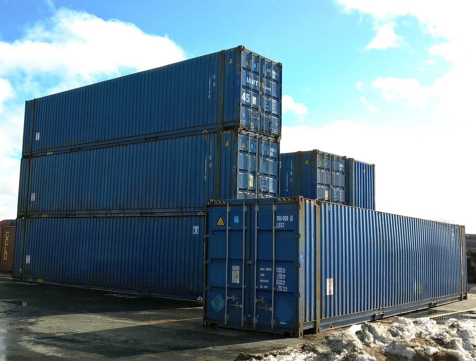 Container 45 piedi high cube usato – box navale xl da 13,7 metri 3 Container 45 piedi high cube usato – box navale xl da 13,7 metri - immagine 3