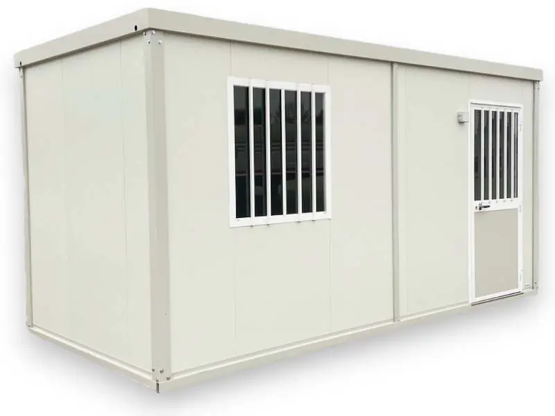 Box prefabbricato open space 5 metri – h 240 cm 1 Box prefabbricato open space 5 metri