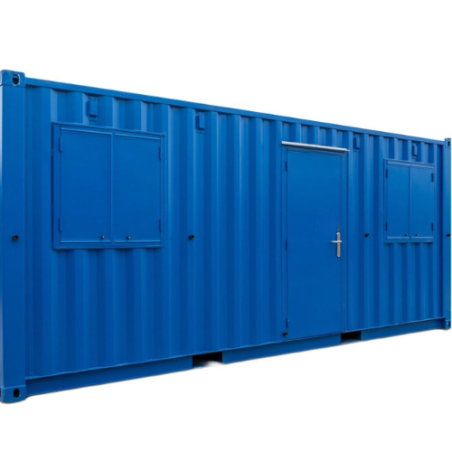 Container ufficio 20 piedi high cube – modulo mobile coibentato (altezza 2,90m) 1 Container ufficio 20 piedi
