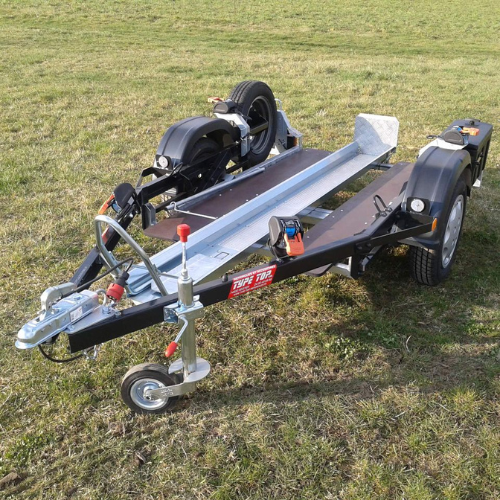 Rimorchio porta moto type-top rgw 600 – professionale per grandi cilindrate 1 Rimorchio porta moto