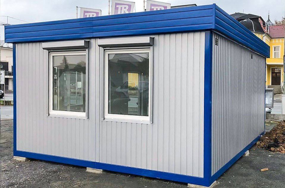 Container commerciale 29,4 m² | soluzione modulare per punti vendita e uffici 2 Container commerciale 29,4 m² | soluzione modulare per punti vendita e uffici - immagine 2