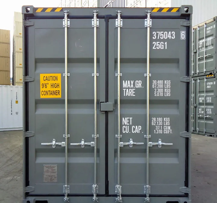 Container high cube 20 piedi | doppia porta bilaterale | standard iicl 9 Container high cube 20 piedi | doppia porta bilaterale | standard iicl - immagine 9