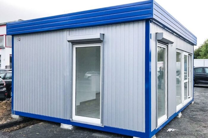 Container commerciale 29,4 m² | soluzione modulare per punti vendita e uffici 7 Container commerciale 29,4 m² | soluzione modulare per punti vendita e uffici - immagine 7