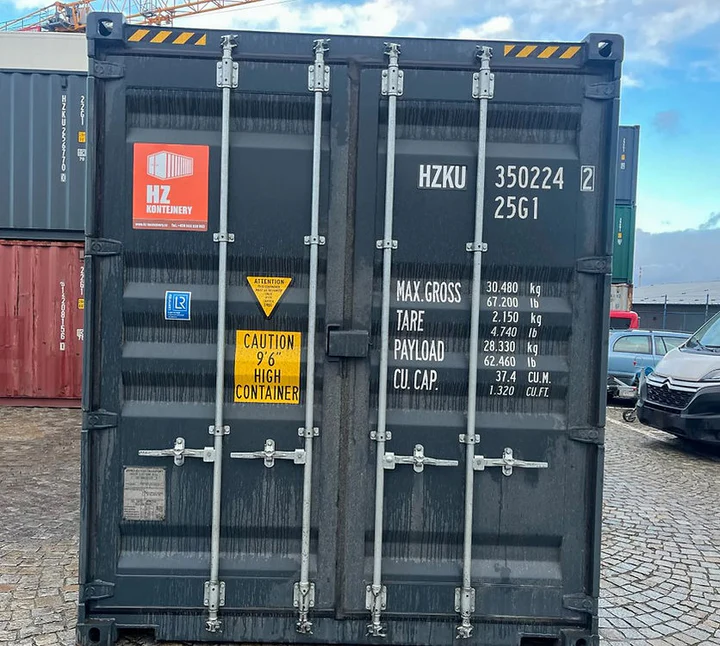 Container high cube 20 piedi – altezza superiore (+30 cm) 4 Container high cube 20 piedi – altezza superiore (+30 cm) - immagine 4