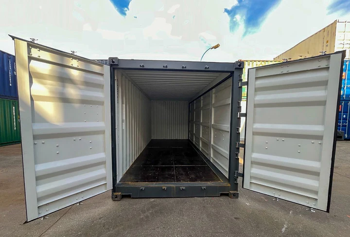 Container marittimo 20 piedi | porta laterale integrale | standard iicl 6 13 Container marittimo 20 piedi | porta laterale integrale | standard iicl 6 - immagine 13