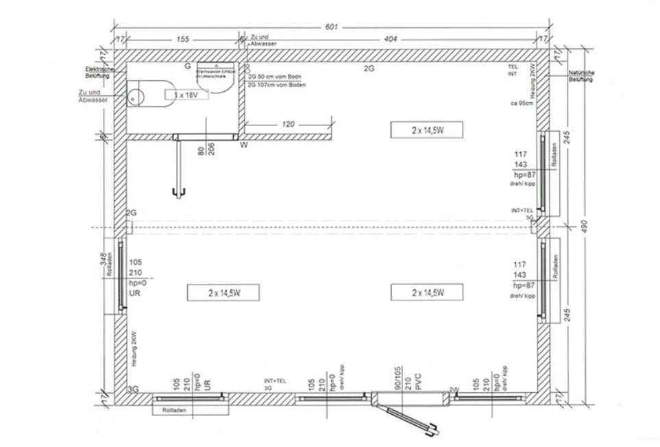 Container commerciale 29,4 m² | soluzione modulare per punti vendita e uffici 3 Container commerciale 29,4 m² | soluzione modulare per punti vendita e uffici - immagine 3