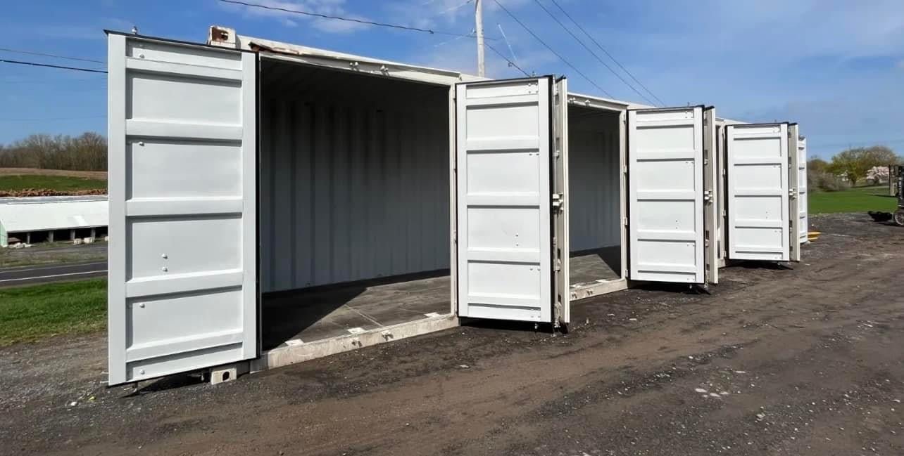 Nuovo container marittimo 40 piedi hc con 4 porte laterali | one-trip – tenuta stagna 2 Nuovo container marittimo 40 piedi hc con 4 porte laterali | one-trip – tenuta stagna - immagine 2