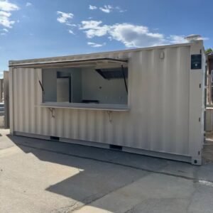 container chiosco 20 piedi snack bar