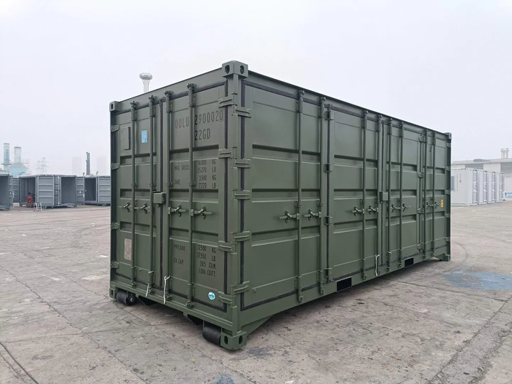 Container open side 20 piedi (tipo iso) – apertura laterale completa 1 Container open side 20 piedi