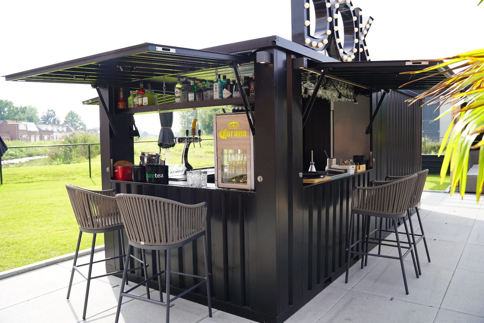 Container per eventi bar chiosco festival